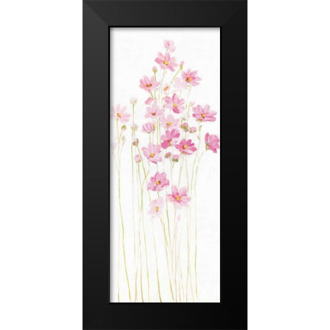 Pretty in Pink I Black Modern Wood Framed Art Print by Swatland, Sally