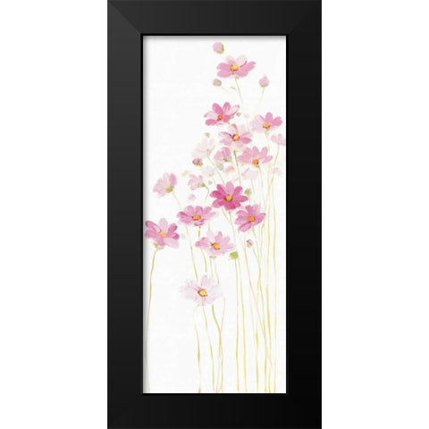 Pretty in Pink II Black Modern Wood Framed Art Print by Swatland, Sally