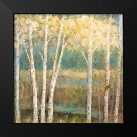 Natures Palette II Black Modern Wood Framed Art Print by Manning, Ruane