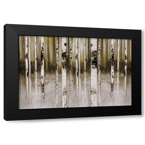Fern Creek Black Modern Wood Framed Art Print by Jill, Susan