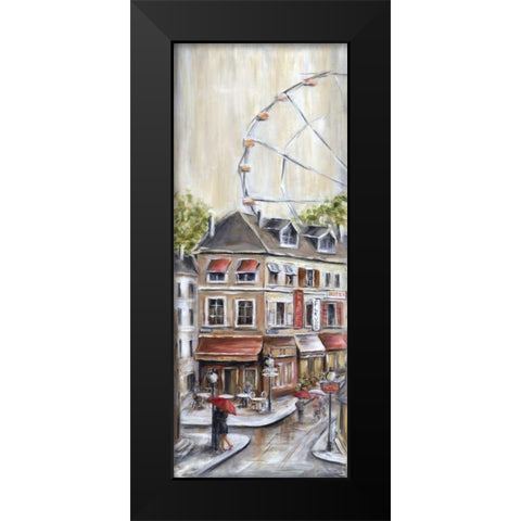 Paris Under the Black Modern Wood Framed Art Print by Dunlap, Marilyn