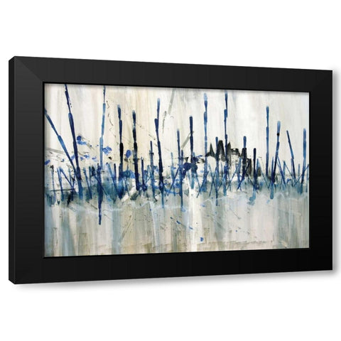Marshes Edge Black Modern Wood Framed Art Print by Jill, Susan