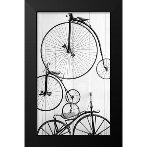 Classic Rides Black Modern Wood Framed Art Print by Delimont, Danita