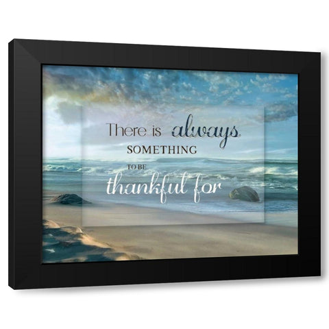 Always Black Modern Wood Framed Art Print with Double Matting by Calascibetta, Mike