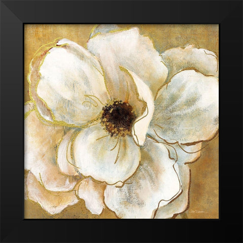 Golden Splendor II Black Modern Wood Framed Art Print by Robinson, Carol