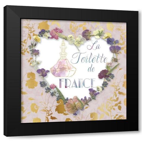 La Toilette de Black Modern Wood Framed Art Print with Double Matting by Robinson, Carol