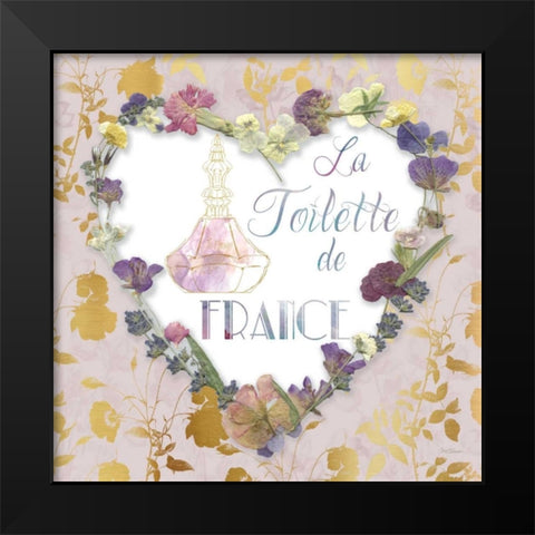 La Toilette de Black Modern Wood Framed Art Print by Robinson, Carol