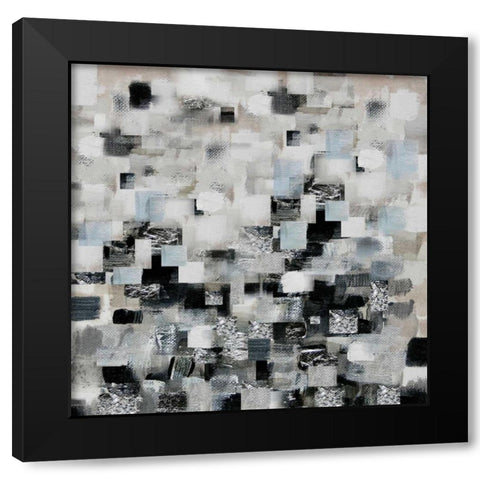 Reflections Black Modern Wood Framed Art Print by Jill, Susan