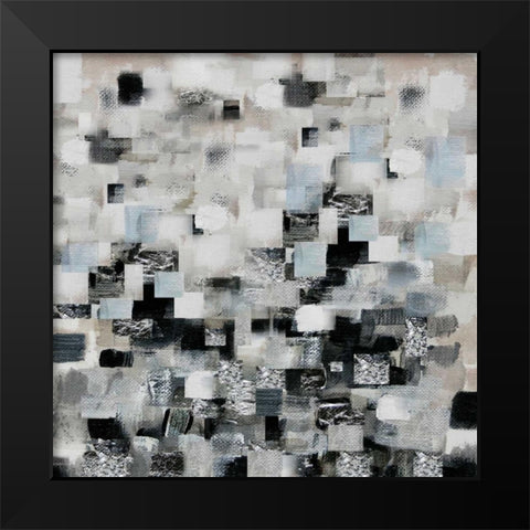 Reflections Black Modern Wood Framed Art Print by Jill, Susan