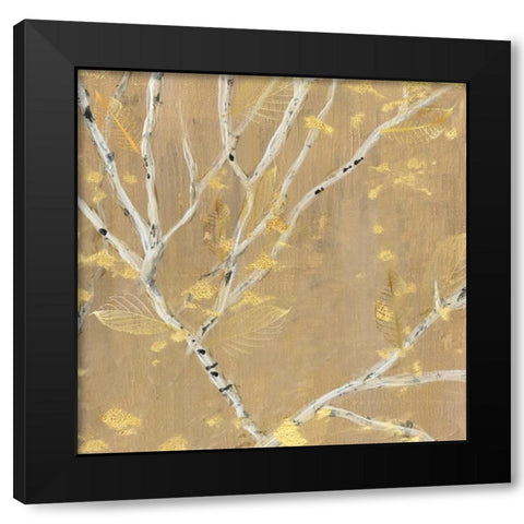 Birch Wood IV Black Modern Wood Framed Art Print by Jill, Susan