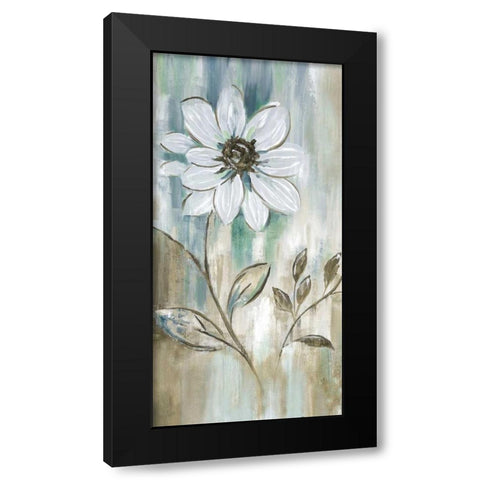 Garden Bloom I Black Modern Wood Framed Art Print by Nan