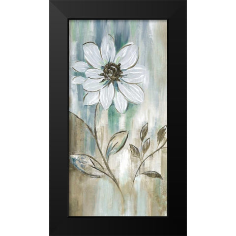 Garden Bloom I Black Modern Wood Framed Art Print by Nan