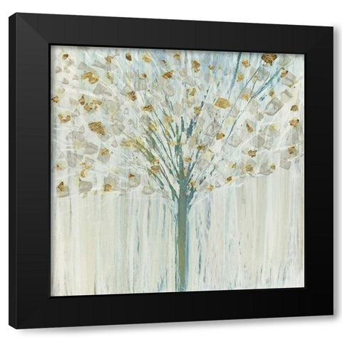 Frost Valley Black Modern Wood Framed Art Print by Jill, Susan