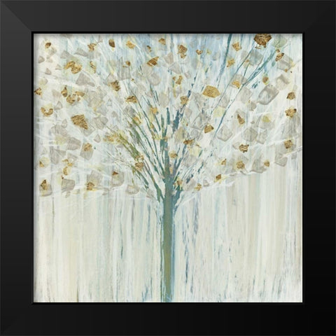 Frost Valley Black Modern Wood Framed Art Print by Jill, Susan