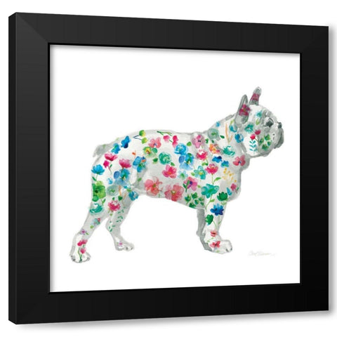 Tapestry French Black Modern Wood Framed Art Print with Double Matting by Robinson, Carol