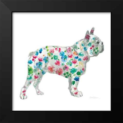 Tapestry French Black Modern Wood Framed Art Print by Robinson, Carol