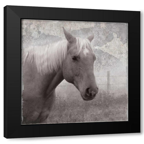 Vintage View I Black Modern Wood Framed Art Print by Robinson, Carol