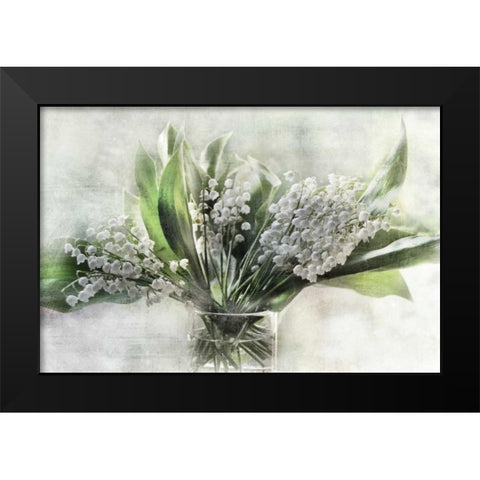 Spring Bells I Black Modern Wood Framed Art Print by Weisz, Irene