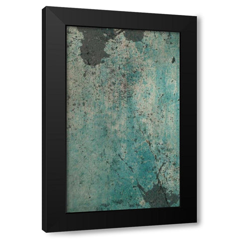 Urban Splatter Black Modern Wood Framed Art Print with Double Matting by Knutsen, Conrad