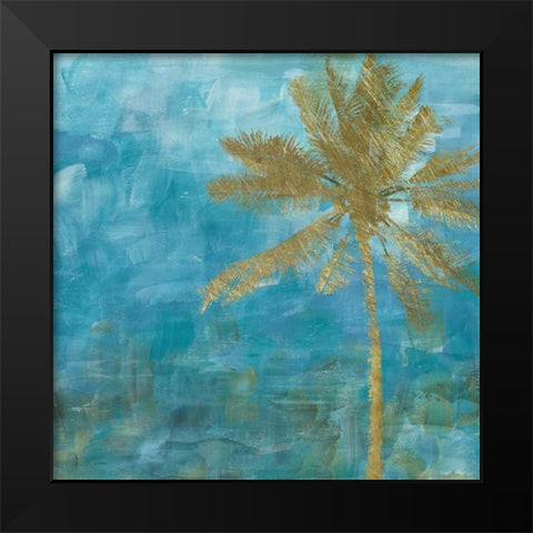 Afternoon Breeze Black Modern Wood Framed Art Print by Craven, Katrina
