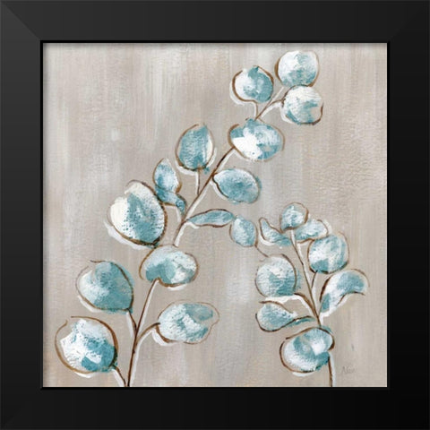 Eucalyptus I Black Modern Wood Framed Art Print by Nan