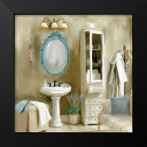 French Sink Black Modern Wood Framed Art Print by Robinson, Carol