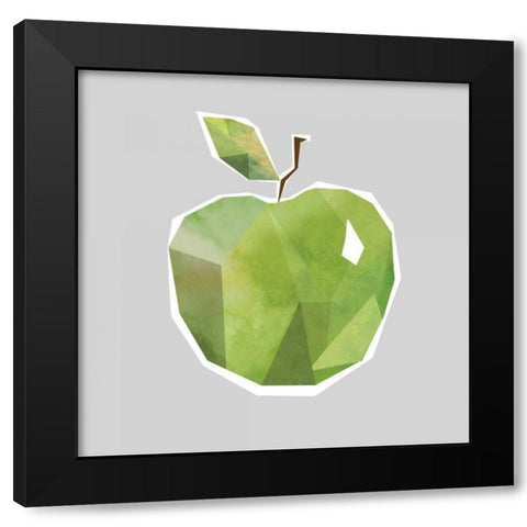 Facet Fruit Granny Black Modern Wood Framed Art Print by Robinson, Carol