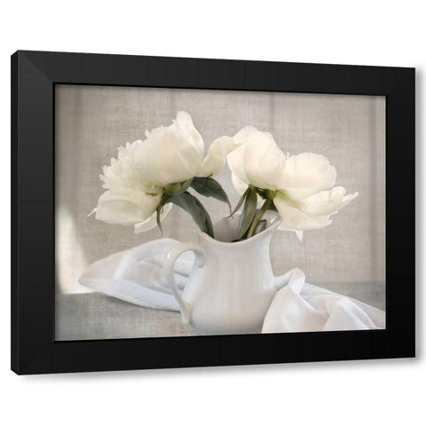 Farmhouse Blooms Black Modern Wood Framed Art Print with Double Matting by Delimont, Danita