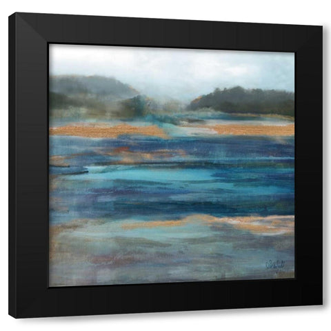 Cold Spring Morning I Black Modern Wood Framed Art Print with Double Matting by Jill, Susan