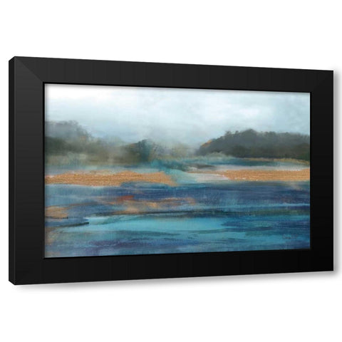 Cold Spring Black Modern Wood Framed Art Print by Jill, Susan