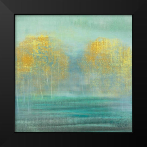 Glimmer of Sun Black Modern Wood Framed Art Print by Jill, Susan