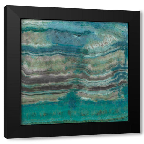 Azure I Black Modern Wood Framed Art Print by Jill, Susan