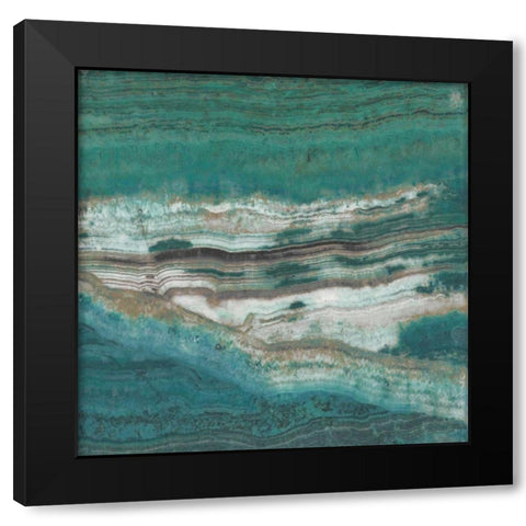Azure II Black Modern Wood Framed Art Print by Jill, Susan