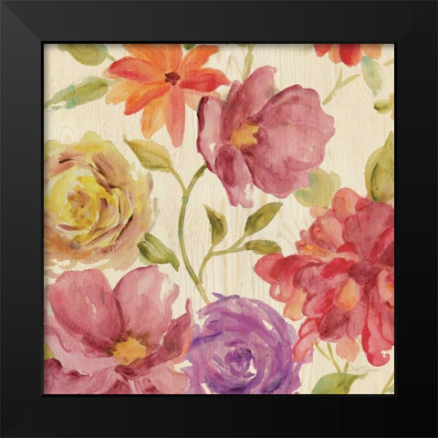 Summer Sorbet I Black Modern Wood Framed Art Print by Robinson, Carol