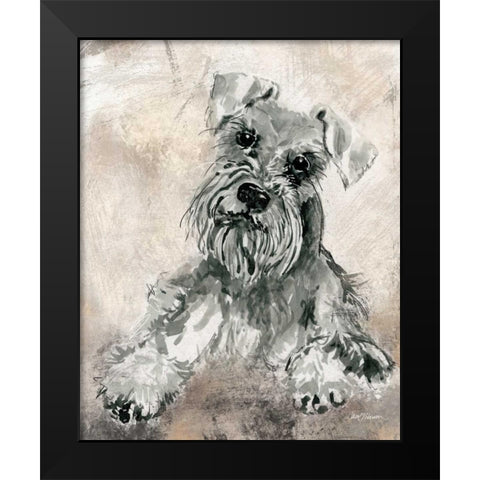 Sketchy Study Black Modern Wood Framed Art Print by Robinson, Carol