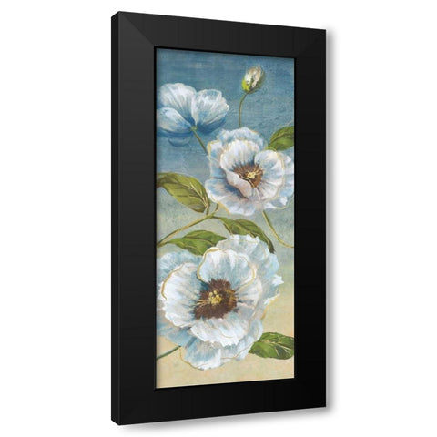 Poppy Paradise I Black Modern Wood Framed Art Print by Nan