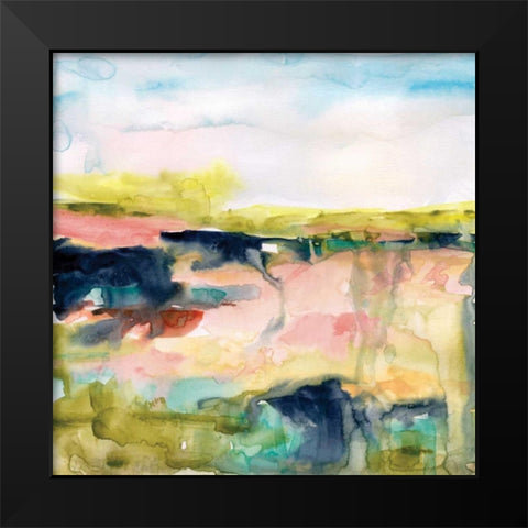 Field Of Dreams Black Modern Wood Framed Art Print by Robinson, Carol