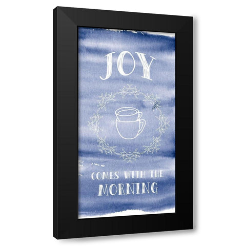 Morning Joy Black Modern Wood Framed Art Print by Murray, Amanda