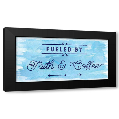 Fueled By Black Modern Wood Framed Art Print by Murray, Amanda
