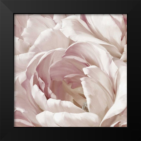Intimate Blush II Black Modern Wood Framed Art Print by Levashov, Igor