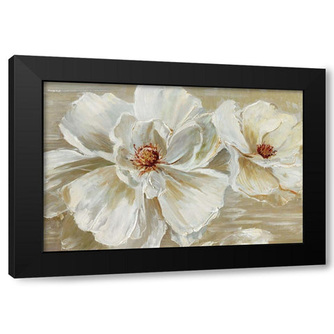 Bloomin Beauties Black Modern Wood Framed Art Print with Double Matting by Swatland, Sally