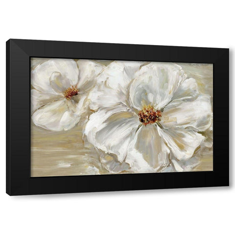 Bloomin Beauties Black Modern Wood Framed Art Print with Double Matting by Swatland, Sally