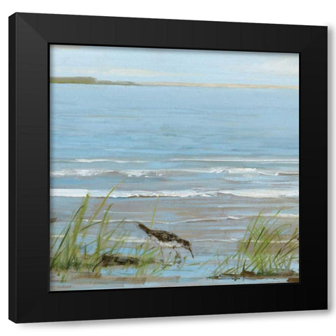 Afternoon On The Black Modern Wood Framed Art Print by Swatland, Sally