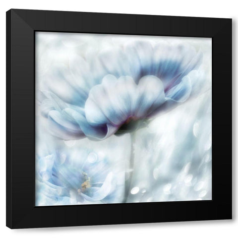 Feeling of Blue II Black Modern Wood Framed Art Print by Weisz, Irene