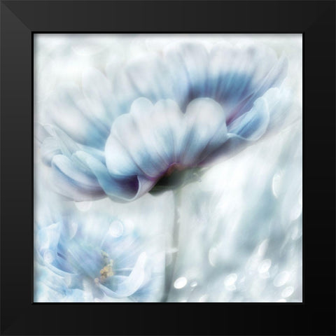 Feeling of Blue II Black Modern Wood Framed Art Print by Weisz, Irene