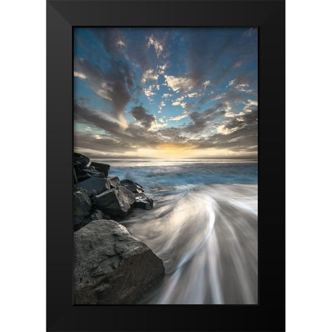 The Magic of Black Modern Wood Framed Art Print by Delimont, Danita