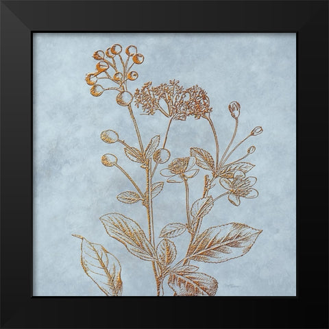 Antique Bronze II Black Modern Wood Framed Art Print by Robinson, Carol