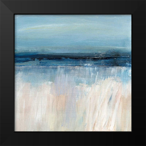 On The Severn I Black Modern Wood Framed Art Print by Jill, Susan