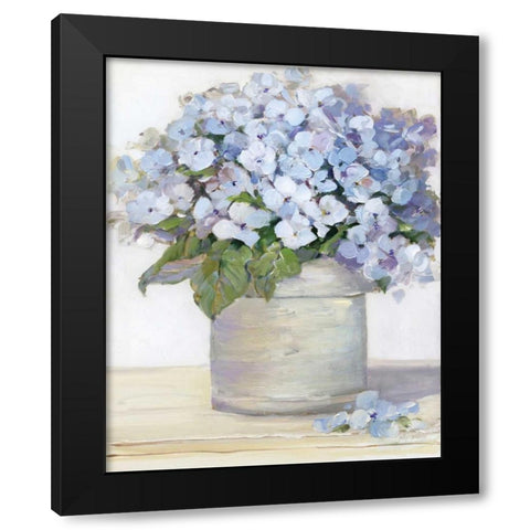 Lovely Lavender I Black Modern Wood Framed Art Print with Double Matting by Swatland, Sally