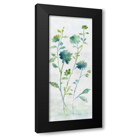 Meadow Silhouette II Black Modern Wood Framed Art Print by Nan